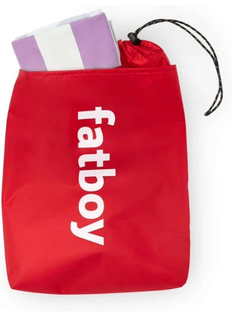 Fatboy Beach Baggy Towel with inflatable Pillow (Lilac) - Image 5